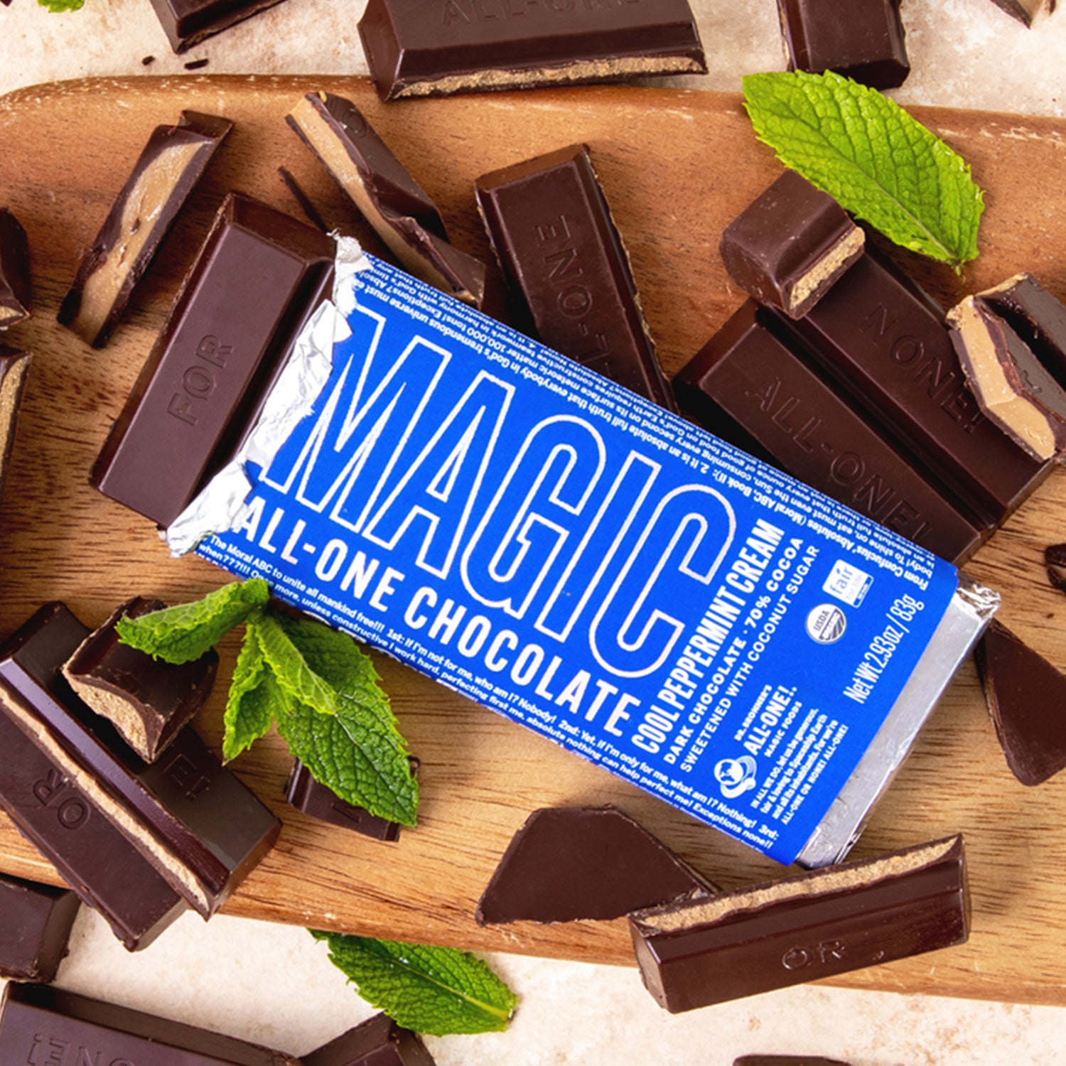 Dr. Bronner's Magic All-One Chocolate - Cool Peppermint Cream
