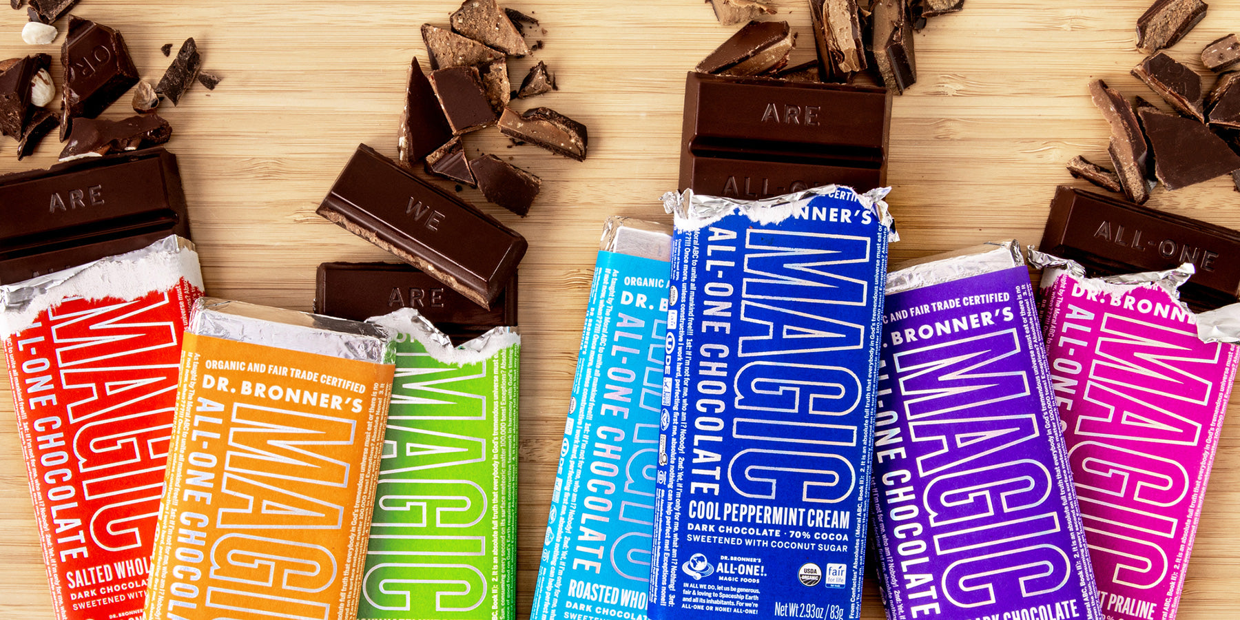Dr. Bronner's Magic All-One Chocolate Bars