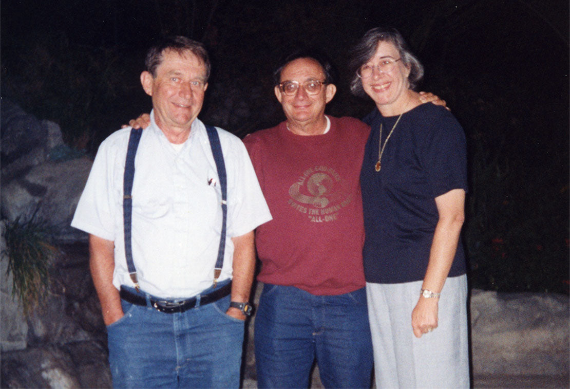 1990s family photo.