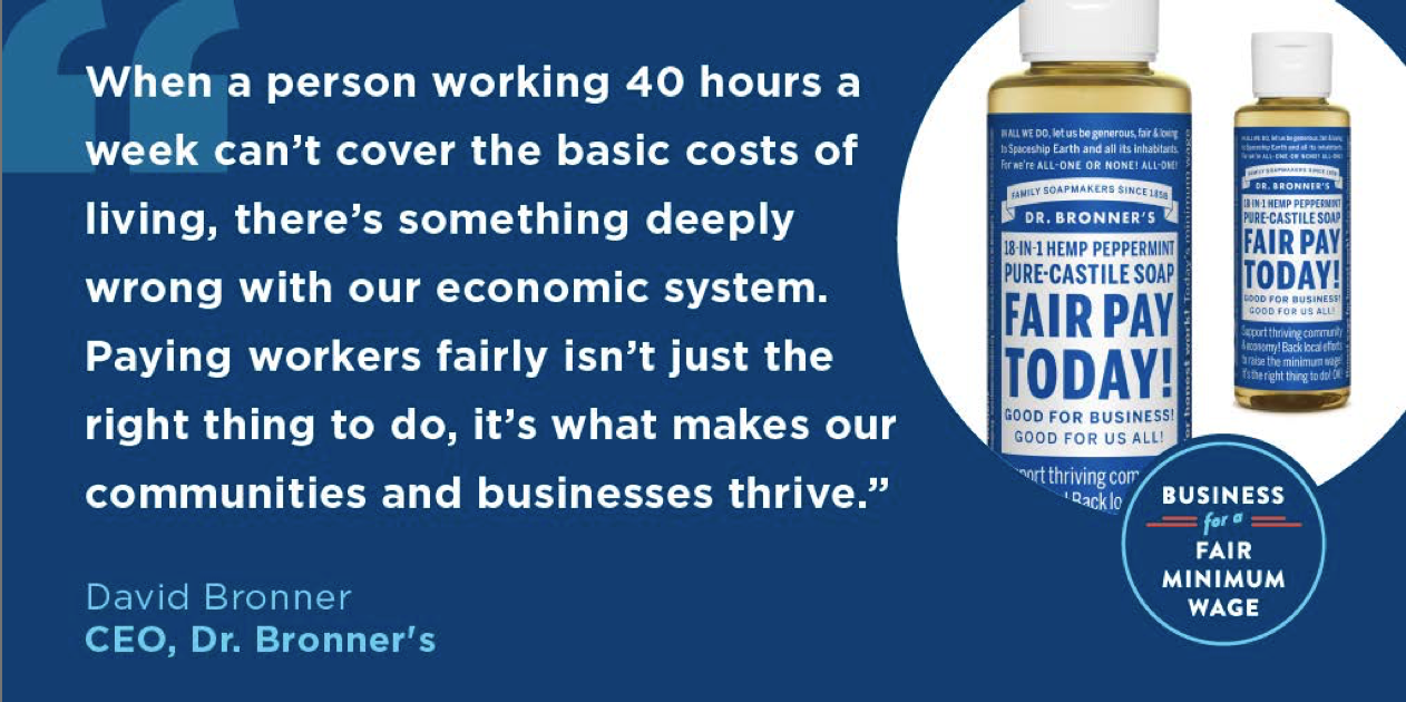 Worker advocate quote by CEO David Bonner.